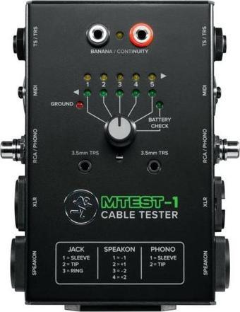 Mackie MTEST-1 Cable Tester