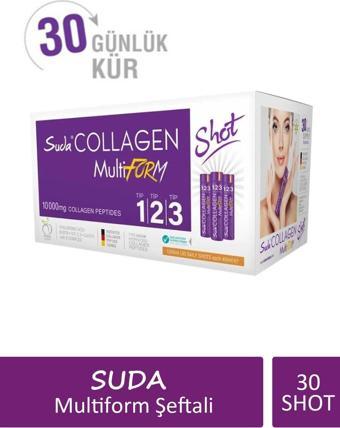 Suda Collagen Multiform Şeftali 30 Shot