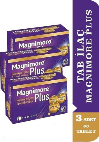 Magnimore Plus 60 Tablet 3 Adet