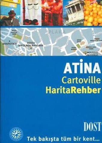 Atina-Harita Rehber - Julie Subtil - Dost Kitabevi