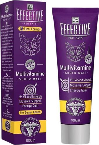 Effective Multivitamine Super Kedi Maltı 100g