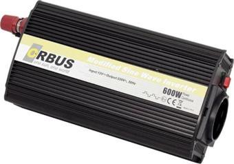 Orbus 12 Volt 600 Watt Modifiye Sinus İnverter