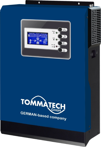 Tommatech New 3k 3000 Watt 24v 1faz Akıllı İnverter Çevirici İnverter