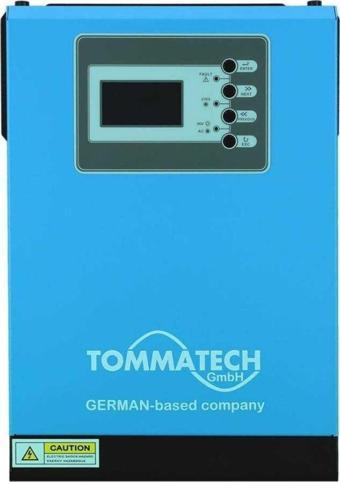 TommaTech New 1K 12V 1Faz Akıllı İnverter Çevirici İnvertör