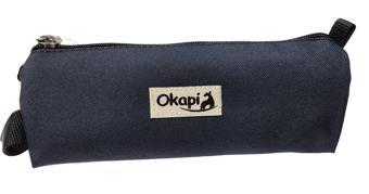 Okapi Üçgen Kalem Çantası Lacivert Okp-103-R