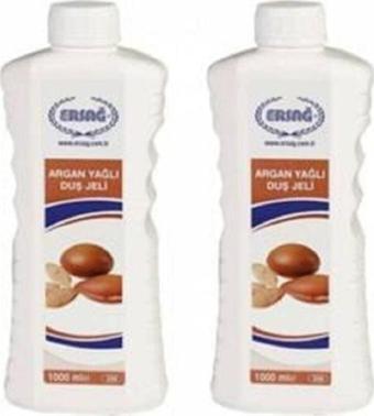 Ersağ Argan Yağlı Duş Jeli 1000 ml (2xAdet)