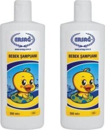 Ersağ Bebek Şampuanı 2x300 ML