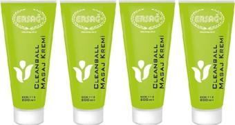 Ersağ Masaj Kremi Clean Ball 200 ml 4 Adet