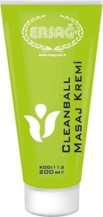 Ersağ Clean Ball Masaj Kremi 200ml