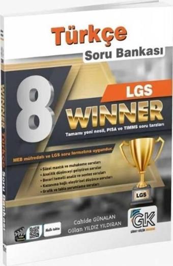 8. Sınıf Lgs Türkçe Winner Soru Bankası Gür Yayınları - Gür Yayınları