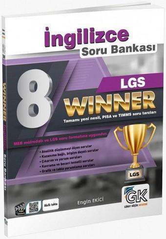 Gür 8. Sınıf Lgs İngilizce Winner Soru Bankası Gür Yayınları - Gür Yayınları