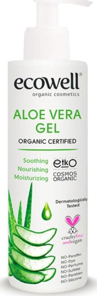 Ecowell Organik Aloe Vera Jel 200 ml