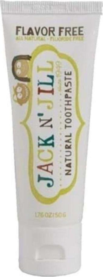 Jack N'Jill Jack N' Jill Doğal Diş Macunu Naturel Aromasız 50 Gr