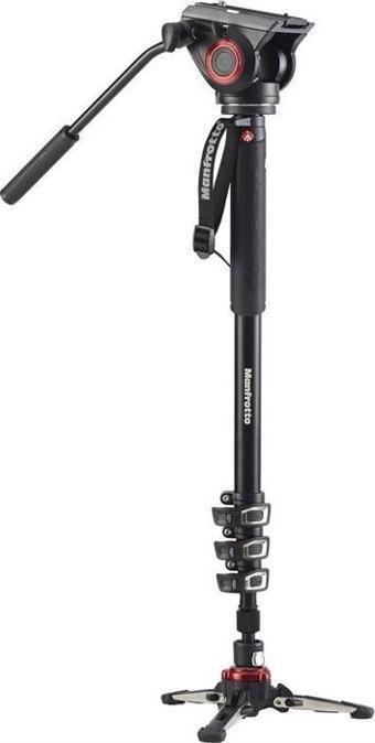 Manfrotto MVMXPRO500 Fluid Video Monopod (500 Head Kafa ile)