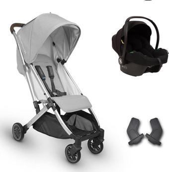 Uppababy Minu Cosmo Travel Sistem Bebek Arabası Devin - Black