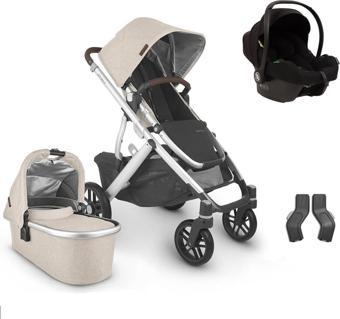 Uppababy Vista V2 Cosmo Travel Sistem Bebek Arabası Declan - Black