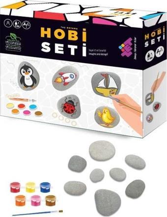 HOBİ SETİ Taş Boyama 3+ Yaş 1+ Oyuncu