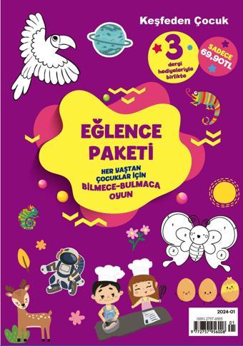 KEŞFEDEN ÇOCUK - EĞLENCE PAKETİ - Turkuvaz Dergi