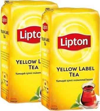 Lipton Yellow Label Dökme Çay 1000 Gr x 2 Adet