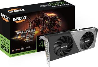 Inno3D RTX 4070 Super Twin x2 N407S2-126X-186162N 192 Bit GDDR6X 12 GB Ekran Kartı