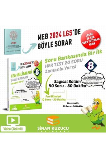 Sinan Kuzucu Yayınları 8. Sınıf Fen Bilimleri Soru Bankası - Sinan Kuzucu Yayınları