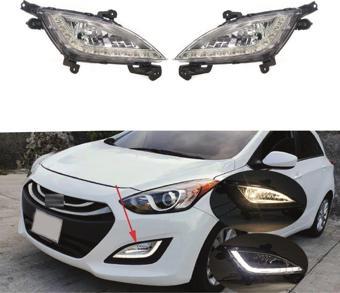 NS Nilser Auto Parts Hyundai İ30 Sis Lambası Ledli Sağ Sol Set 2013-2015