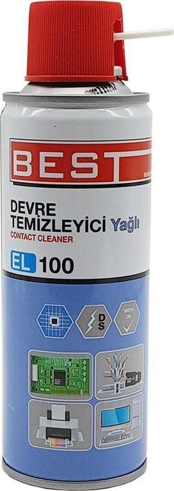 Best El 100 Elektronik Devre Temizleyici Yağlı 200 Ml