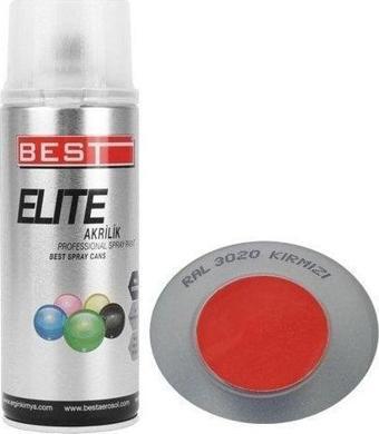 Best Elite 3020 Kan Kırmızı Sprey Boya 400 Ml