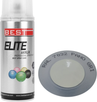 Best Elite Sprey Boya Pano Gri Ral7032 400Ml