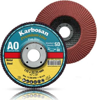 Karbosan 115X22.23 Premium Line Ao Sd Flap Disk Zımpara 120 Kum 982995