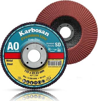 Karbosan 115X22.23 Premium Line Ao Sd Flap Disk Zımpara 36 Kum 982965