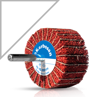 Karbosan 50X20 Saplı Sch 100 Kum Zımpara Kombi Mop