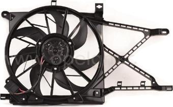 NS Nilser Auto Parts Opel Astra G Fan Motoru Davlumbazlı 385 Mm 4 Fiş 7 Kanat 98 >