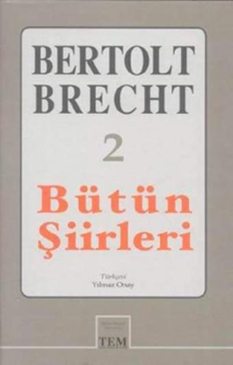 Bütün Şiirleri-2 B.Brecht - Bertolt Brecht - Mitos Boyut Yayınları