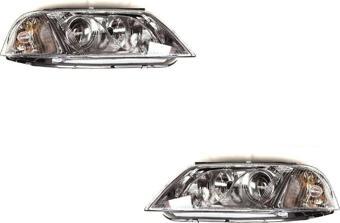 NS Nilser Auto Parts Vw Passat B5 Sağ-Sol Far Lambası Mercekli Motorlu 2001-2005