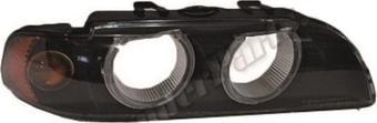 Wender Parts Bmw E39 Far Camı Sağ Siyah (sarı Sinyalli) 2001-2003