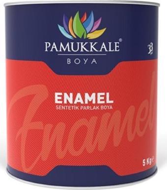 Pamukkale Enamel Sentetik Parlak Boya 5 Kg Antrasit Gri Ral 7016