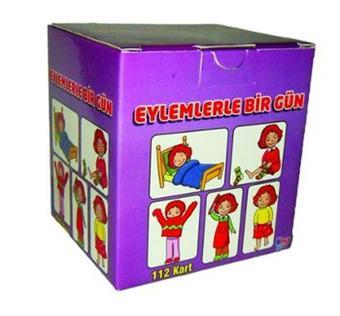 Eylemlerle Bir Gün - Kolektif  - Yuka Kids Yayınevi