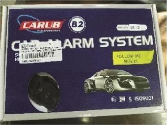 Carub Alarm 12v Kumandalı Follw Me Home Özellikli