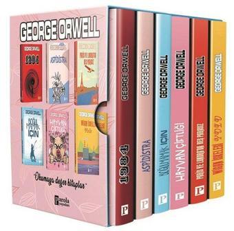 George Orwell Kitapları Seti - 6 Kitap Takım - George Orwell - Parola Yayınları