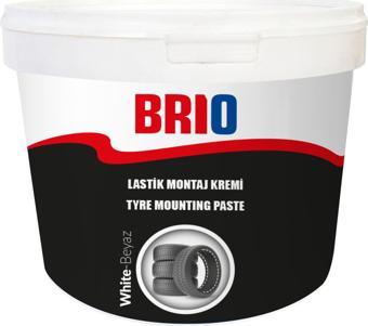 Brio Lastik Montaj Kremi Beyaz 5 Kg