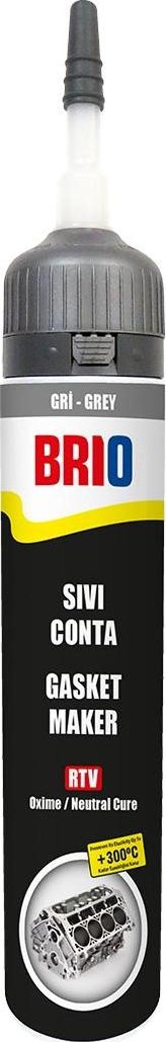 Brio Sıvı Conta 200 Ml Rtv Gri