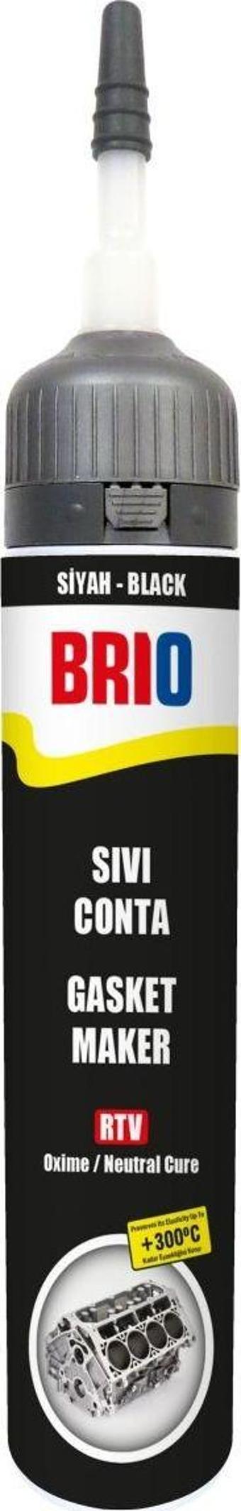 Brio Sıvı Conta 200 Ml Rtv Siyah