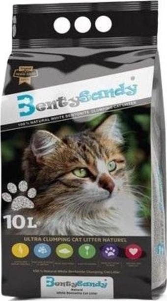Benty Sandy Bentysandy Kokusuz İnce Taneli Kedi Kumu 10L