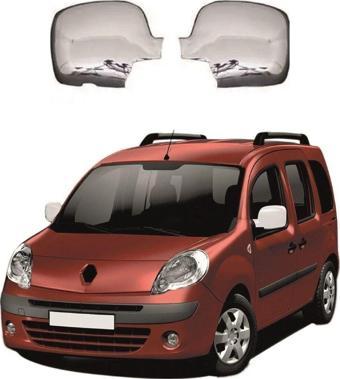 S Dizayn Renault Kangoo Sağ Sol Ayna Kapağı Krom 2008-2013