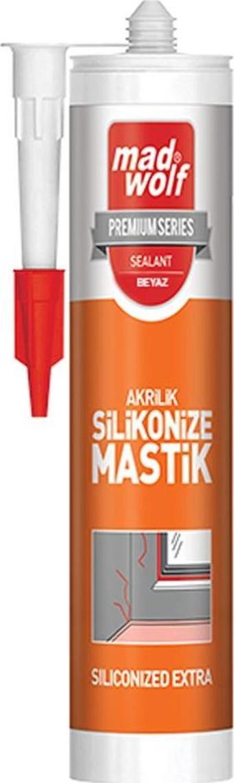 MADWOLF SİLİKONİZE MASTİK 310 ML BEYAZ