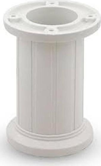 LETTO MONTAJSIZ 10 CM PLASTİK VİDALI AYAK BEYAZ