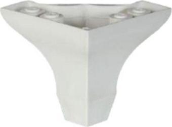 LÜKENS 8 CM BEYAZ PLS AYAK