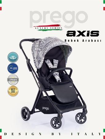 Prego Axis 360 Derece Dönebilen Oturma Üniteli Çift Yönlü Bebek Arabası