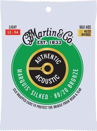 Martin Co MA140S Marquis 80/20 Bronze Akustik Gitar Teli Lt 12-54